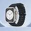 Ремінець силіконовий Hoco iWatch WA12 marine double buckle 42/ 44/ 45/ 49mm midnight синій - мініатюра 7