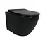 Унитаз подвесной Qtap Robin New Ultra Quiet с сиденьем с сиденьем Soft-Close Black matt QT13332381АSMB, Черный матовый - миниатюра 1