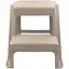 Табурет со ступенькой Irak Plastik Step капучино (00-00006625) - миниатюра 2