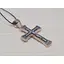 Золотий хрестик Харківська ювелірна фабрика. Розп'яття Христа. 11513-Ч - мініатюра 2
