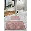 Набір килимків для ванної кімнати Diva Wave Pink 60 x 100 + 50 x 60 - мініатюра 1