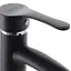 Смеситель для умывальника G-Ferro LAura-001 black GF1301 Черный матовый - миниатюра 3