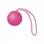 Вагінальні кульки Joydivision Joyballs Trend single, 3.5 см, рожевий - мініатюра 3
