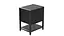 Тумба універсальна Вів'єн 2/1 50x41x40 чорний ДСП Сосна Кембра 16мм FRD-104175 - мініатюра 5