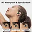 Беспроводные спортивные Bluetooth наушники TWS Q23 Pro водонепроницаемые с сенсорами и микрофоном Черный - миниатюра 9