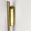 Латунне лінійне бра з прямокутною основою 100 см Line F Арт. C21/1000 AB - мініатюра 2