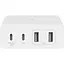 Мережевий зарядний пристрій Belkin Boost Up Charge Pro GaN 4-Ports Charger 108W White (WCH010VFWH) [158903] - мініатюра 2