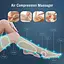 Компресійний масажер для ніг UPGRADE Air Compressed Leg massager Лімфодренажний апарат - мініатюра 7