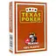 Карты игральные Modiano Texas Poker 100% Plastic 2 Jumbo Index (red) (PC_MPC100JR) - миниатюра 1