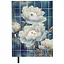 Щоденник недатований Buromax Peony поліграфічний A5 336 сторінок блакитний (BM.20170-14) - мініатюра 1