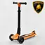 Самокат Best Scooter 65х16х31 см Оранжево-чорний 000231468 - мініатюра 7