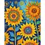 Картина за номерами "Яскраві соняхи" 13152-AC 40х50 см - мініатюра 1