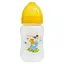 Пляшечка для годування з широким горлом та силіконовою соскою 1002 жовтий 250 мл - мініатюра 1