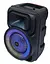 Портативна колонка Sing-e ZQS8147  з  мікрофонам та пультом Акустична система RGB підсвічування Чорний  200 Вт - мініатюра 5