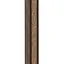 Рейка декоративная Wall Sticker PS 2900х120х12 мм Коричневый с золотыми прожилками SW-00001749 - миниатюра 4