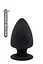Анальна пробка Cheeky Love Premium Silicone Plug M 11 см (чорний) - мініатюра 5