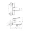 Смеситель для ванны TOPAZ LEXI TL21101A-H57-0 - миниатюра 4