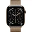 Смарт-часы Apple Watch Series 11 GPS + Cellular 46 мм Gold Titanium Case with Gold Milanese Loop M/L (MFD84) [151108] - миниатюра 2