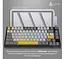 Клавиатура игровая механическая беспроводная Ajazz AK-820B PRO Black RGB Gift Switch Hot-Swap 2.4G/Bluetooth/USB - миниатюра 11