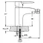 Змішувач для біде Haiba COLUMBIA 002 (HB0806) - мініатюра 2