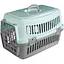 Переноска для кошек и собак AnimAll CNR-102 серо-мятная  - миниатюра 1