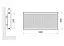 Радіатор сталевий Thermo Alliance IMAS 11 тип 600x1400 мм бічне підключення (TAI116001400K) - мініатюра 2