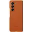 Шкіряний чохол Leather Case (AAA) для Samsung Galaxy Z Fold5 Brown - мініатюра 5