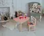 Дитячий стіл з ящиком та стілець для навчання (Рожевий) Слоник - мініатюра 10