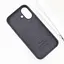 Чохол Epik Silicone case AAA with Magsafe and Animation button для Apple iPhone 16 Plus 6.7 Black - мініатюра 6