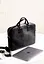 Кожаная деловая сумка Briefcase 2.0 черный - миниатюра 4