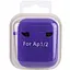 Силіконовий футляр з мікрофіброю для навушників Airpods 1/2 Фіолетовий / Ultra Violet - мініатюра 6