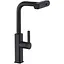 Змішувач для кухні з висувним виливом Kroner KRP Edelstahl Klassisch - SCH03918 Чорний матовий - мініатюра 1