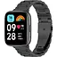 Ремінець DK для Xiaomi Redmi Watch 3 Active / 3 Lite Metal Fitlink Steel Band (black) - мініатюра 3