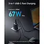Зарядний пристрій Anker 735 CHARGER GaNPrime 67 W 3 виходи 2C+A (A2669) - мініатюра 2