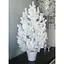 Елка Hvoya Traditional литая в горшке 70 см белая новинка - миниатюра 3