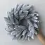 Різдвяний вінок Преміальний засніжений із хвої литої (діаметр - 45 см) - мініатюра 3