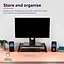 Подставка под монитор Trust Monta Glass Monitor St and Black - миниатюра 9