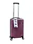 Валіза Маленька (S) Полікарбонат На 4-х подвійних колесах 50л POLO ПК012-S Баклажан - мініатюра 1