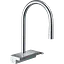Змішувач Hansgrohe Aquno Select M81 170 3jet кухонний з витяжним виливом 73837000 Хром - мініатюра 1