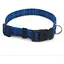 Нашийник для собак Zoo-hunt Каледонія капроновий ОК 2,0 см 28-42 см блакитний - мініатюра 1