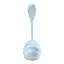 Виброяйцо Satisfyer Smooth Petal голубой - миниатюра 4