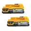 Акумуляторна батарея DeWALT 2 шт DCBP034E2 - мініатюра 1