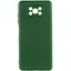 Чохол TPU GETMAN Liquid Silk Full Camera для Xiaomi Poco X3 NFC / Poco X3 Pro Зелений / Dark green - мініатюра 1