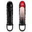 Насадка на пенис Pretty Love Penis Sleeve Sloane 18.7 см черный - миниатюра 2