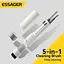 Набір для очищення девайсів ESSAGER 5 in 1 cleaning brush White and Grey (EQJ05-QF02) - мініатюра 8