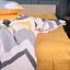 Простирадло MirSon бязь Zigzag ornament 200x220 см (2200011565729) - мініатюра 1