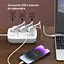 Мережевий фільтр-подовжувач СolorWay 3 розетки/4USB GaN3 Pro PD (2USB-A + 2 TYPE-C) (65W) 2 м (CW-CHE34PDW) - мініатюра 8