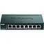 Коммутатор D-Link DGS-1100-08PV2 8xGE PoE 64Вт, EasySmart (DGS-1100-08PV2) - миниатюра 1