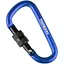 Брелок-карабін Munkees 3246 D with Screw Lock 6х60 мм Dark Blue (1012-3246-DB) - мініатюра 1