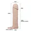 Насадка для члену Pretty Love Penis Sleeve Medium Flesh Baile BI-026228 87681 - мініатюра 5